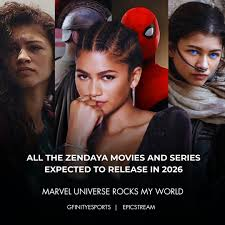Zendaya movies list 2026
